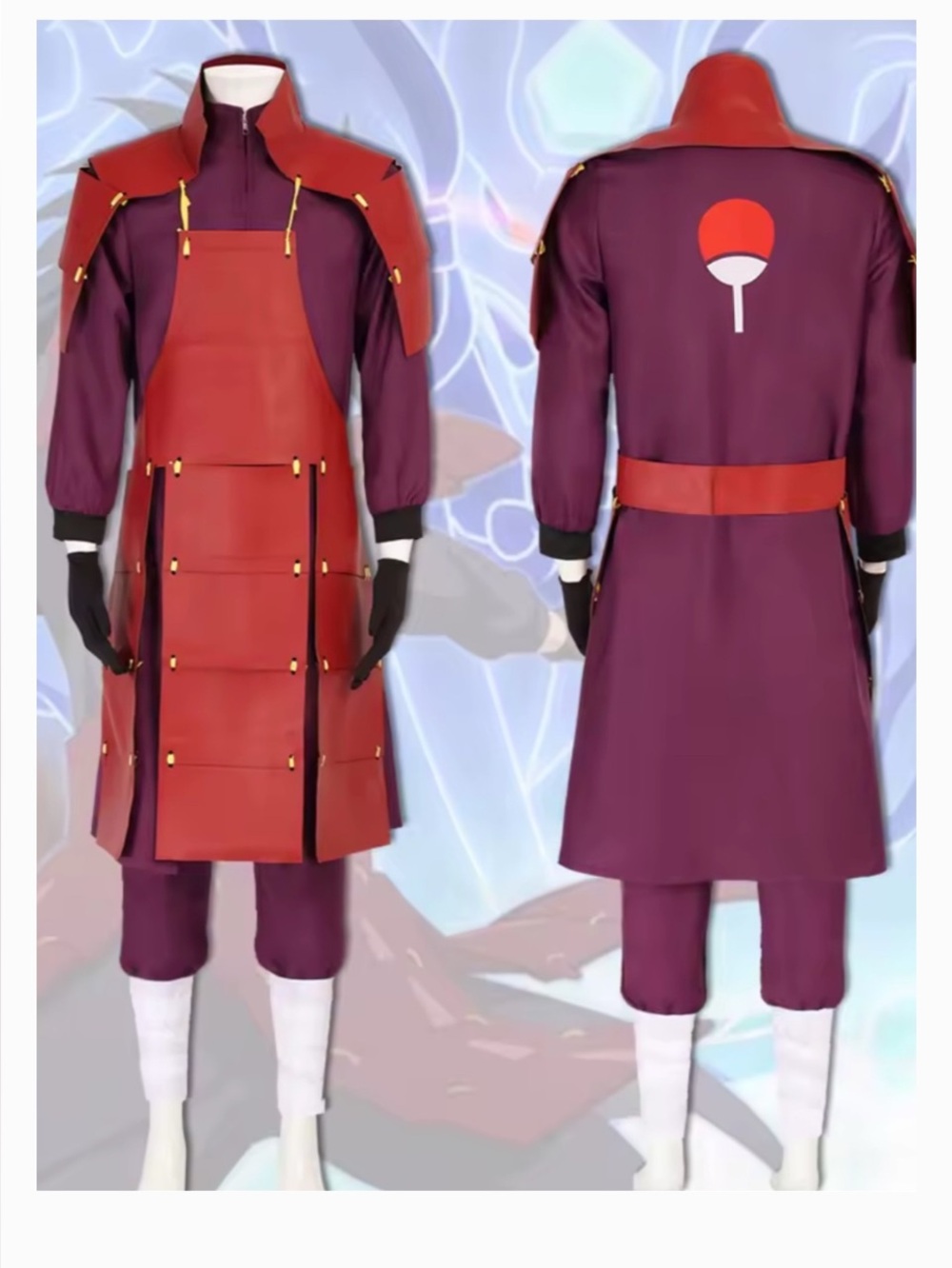 Madara Uchiha cosplay armor set from Naruto Shippuden